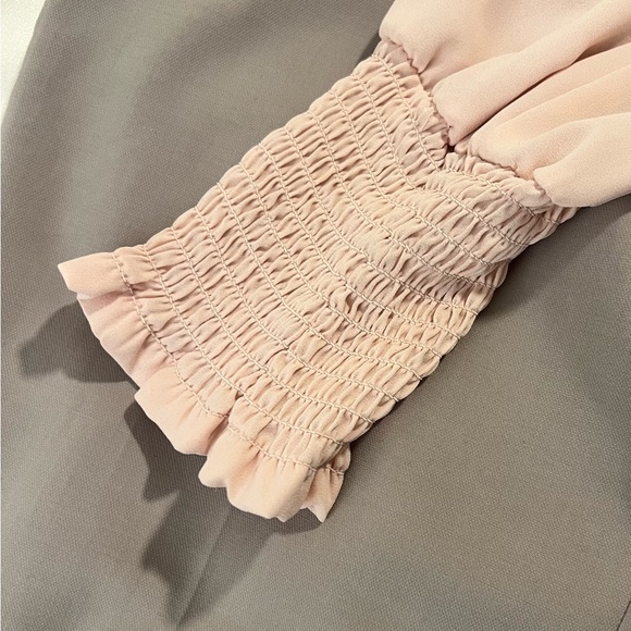 LOFT Blush Ruffled Blouse - Picture 4 of 8